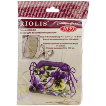 RIOLIS Counted Cross Stitch Kit 4.25&quot;X3.25&quot;-Pansy Pincushion (14 Count) - £14.28 GBP