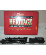 Heritage Santa Fe 2-8-8-2 Steam Locomotive &amp; Tender #1790 - 7527 NIB - £434.12 GBP