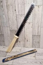 VTG Quikut Double Sided Knife Stainless Serrated Carver Slicer USA Carve &amp; Serve - £6.47 GBP