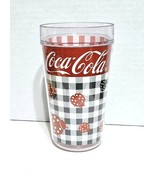 Lady Bug Ladybug Coca-Cola 6.5&quot; Plastic Drinking Glass - $141.47 MXN
