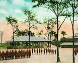 Officers&#39; Quarters Depot Brigade Camp Devens Ayer MA UNP 1910s Vtg Postcard - $4.03