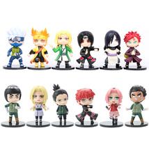 12pcs/set Narutoo Shippudenn Anime Figure PVC Figures Toys Kid Gift #B - £23.16 GBP