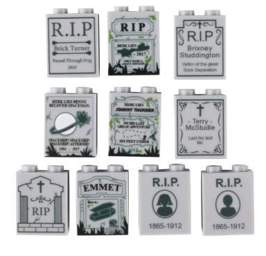 Primary image for Halloween Scene Gifts Mini Bricks Toys For Kids Cemetery Tombstone Pumpkin B3232