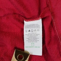 Arizona Cardinals NFL Team Apparel Womens L Red/White Full Zip Sweatshirt Hoodie image 3