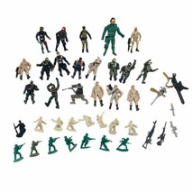 Lanard Corps Chap Mei Action Figures Vintage-Newer Army Men Soldiers Lot Of 25 - £26.11 GBP