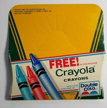 Double Cola Vintage Soda Promo Crayola Crayons Package NOS Unpunched 198... - £5.57 GBP