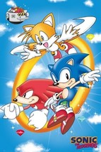 Sonic The Hedgehog Poster Flying - £35.34 GBP