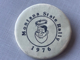 Vintage Good Sam&#39;s Club Montana Rally 1976 Pinback Pin Collectible 2.25&quot; - £6.19 GBP