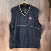 Nike Golf Ohio State University Sweater Vest Mens L Black Team Buckeyes Vintage - £27.01 GBP