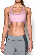 Under Armour Women&#39;s Mid Breathe Sports Bra, Petal Pink /Petal Pink, XS - £17.40 GBP