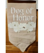 Top Paw Dog Wedding Attire Bandana Dog Of Honor Pink Dog Size L/XLg Reve... - £3.87 GBP