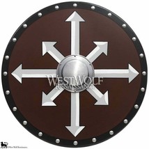 Viking Chaos Cross Shield Norse Berserker warrior armor armour sca larp medieval - £118.08 GBP