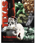 September 6, 1997 TEXAS LONGHORNS vs. RUTGERS SCARLET KNIGHTS Football  ... - $18.45 CAD