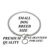 TITAN XS EXTRA-SMALL DOG CHOKE Chain Collar 10&quot; Puppy Toy Breed Training... - $9.99