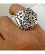  Lion of Judah Star of David Sterling silver,X- Lge ring - €178,16 EUR