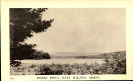 Real Picture POSTCARD-Pease Pond, East Wilton, Maine BK44 - £1.60 GBP