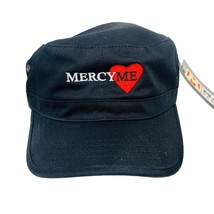 *HARD TO FIND* MercyMe Flat Top Military Hat Cap Christian Music New - £9.34 GBP