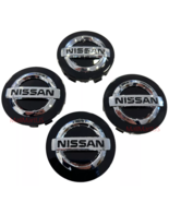 Set of 4 Black Nissan Wheel Center Cap 54mm for Altima Maxima Murano 403... - $22.12 CAD