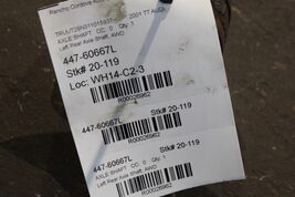 Driver Left Axle Shaft Rear Axle Fits 00-06 AUDI TT 26962 image 2