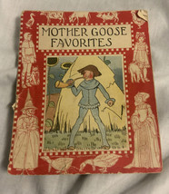 Vintage 1922 Mother Goose Favorites Booklet 12 pages. 6”x5” - £5.10 GBP
