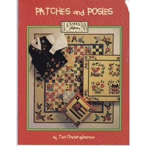 Vintage Quilting Patterns, Patches and Posies by Teri Christopherson, Black - $14.52