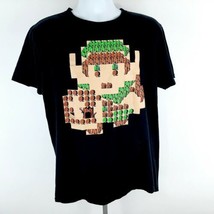 The Legend Of Zelda Men&#39;s T-shirt Loot Wear Size Large Black QA2 - $8.41