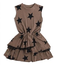 Girls Layered Star Dress - $50.00