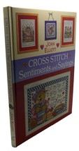 Joan Elliott Cross Stitch Sentiments And Sayings 1st Edition 1st Printing - £42.30 GBP