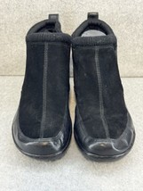 Easy Spirit Danda Black Leather Pull On Ankle Chelsea Booties - Size 8 - $20.57