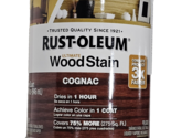 Rust-oleum Ultimate Wood Stain Cognac 3x Faster Dries 1 Hour 1 Quart - £18.95 GBP