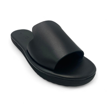 Black soft insole anatomic sandals - £57.69 GBP