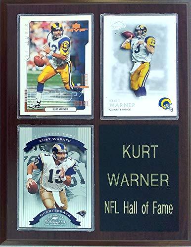 Frames, Plaques and More Kurt Warner St. Louis Rams 3-Card 7x9 Plaque - $22.49