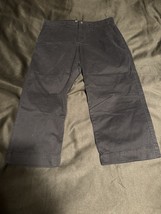 Sonoma Life + Style Everyday Capri Pants Women’s 8 Black Original Fit Co... - $14.52