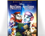 Walt Disney&#39;s - The Rescuers / The Rescuers Down Under (2-Disc DVD, 1977... - $8.58