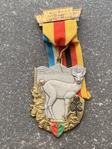 1981 Vintage Collectible German Medal 7th CMJ GABB Internation March Bad... - £8.06 GBP