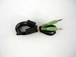 5ft 1/8&quot; Male to 1/8&quot; Male Cord Black Stereo Audio Headphone Cable - $1.04