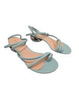 NICHOLAS KIRKWOOD Sky Blue Strappy Ankle Strap Sandals with Toe Ring - N... - $165.00