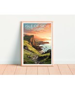 Isle of Skye Travel Poster, Scotland Wall Art, Scotland Print, Isle of S... - £11.32 GBP+