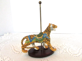 FRANKLIN MINT TREASURY OF CAROUSEL 1988 TIGER HORSE BY WILLIAM MANNS - £11.55 GBP