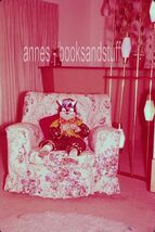35 mm color slide * KODAK  SLIDE 1960 HALLOWEEN dressed up kid sitting i... - $5.50