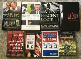 Lot 8 books George W. Bush Presidency Administration 2004 Election*Ivins Suskind - £12.59 GBP
