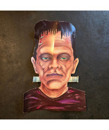 Vintage Halloween Die-Cut Decoration Monster of Frankenstein 1980s - $555.05 MXN