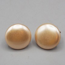 Vintage Faux Pearl Screw On Earrings 1950&#39;s 1960&#39;s - $35.59