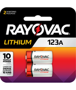 123A Lithium Batteries - 2 Pack for Long-Lasting Power - $22.62