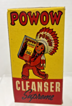 1950&#39;s West coast Soap Co Powow Energized Cleanser Unopened Box  9oz Size - £25.99 GBP