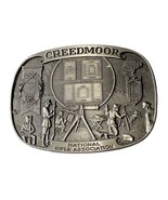 Vtg 1988 NRA CREEDMOOR Fine Pewter First Edition Belt Buckle - $22.00