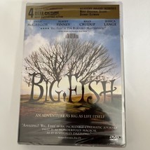 BIG FISH (DVD, 2004) Brand New Sealed Package Albert Finney Jessica Lange - £10.24 GBP