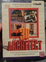 Vintage 3D Virtual Reality Architect CD Rom Deadstock NOS Windows Swift Software - £31.32 GBP