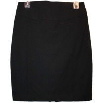 Express Women&#39;s Size 4 Black Skirt Short Career Work Lined Side Zip - $13.50