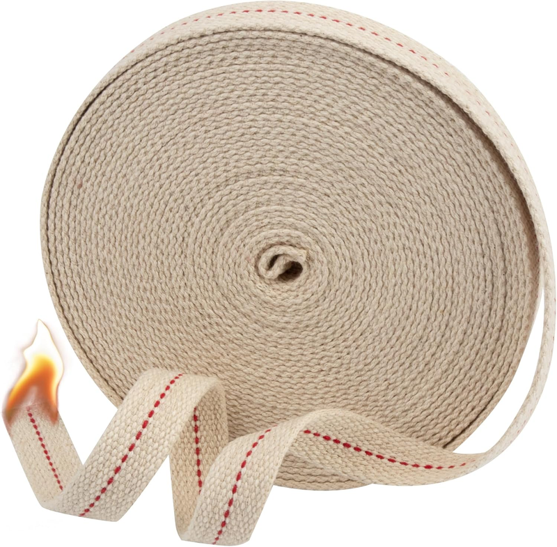 SWATOM Oil Lamp Wicks 33 Feet Roll 3/4 Inch Oil Wick for Lamps Cotton Lantern Ke Item image 9